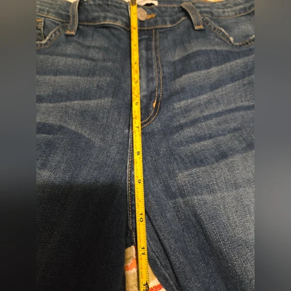 Flying Monkey Dark Blue Distressed Jeans - Picture 13 of 16